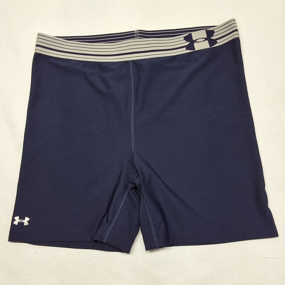 Heat Gear Athletic Shorts Size L .